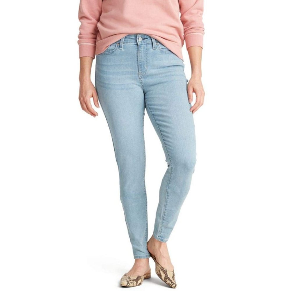 Levi's Signature Stretch Super Skinny Light Wash Jeans